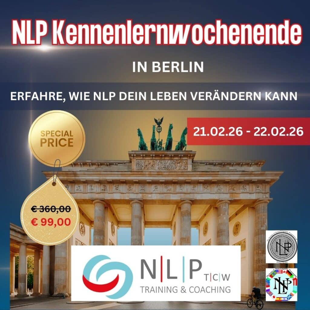NLP Kennenlernwochenende im Februar 2026 in Berlin