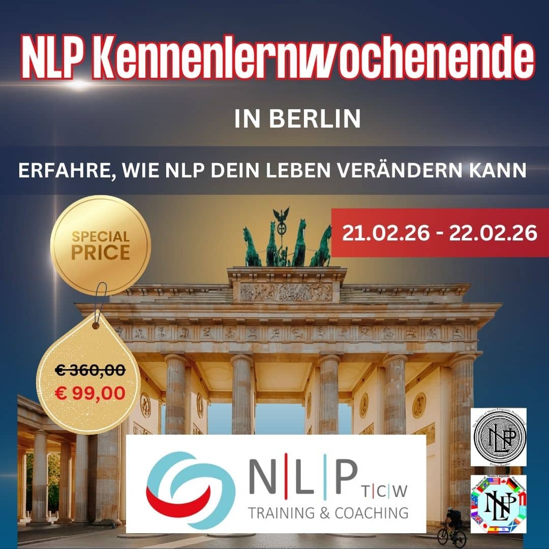 NLP Kennenlernwochenende im Februar 2026 in Berlin
