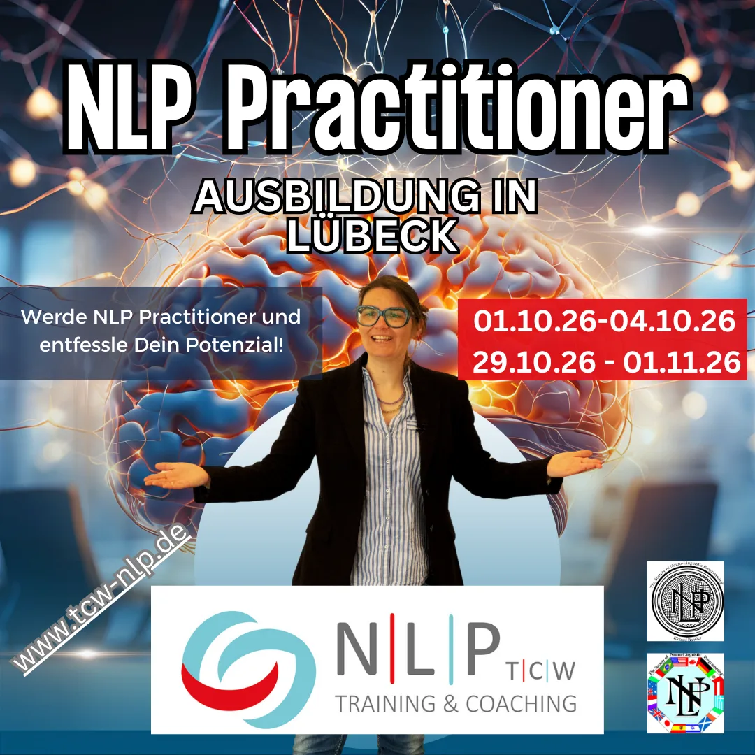 Ausbildung zum lizenzierten NLP Practitioner im Oktober 2026 in Lübeck