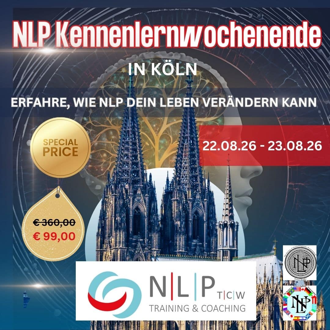 NLP Kennenlernwochenende im August 2026 in Köln