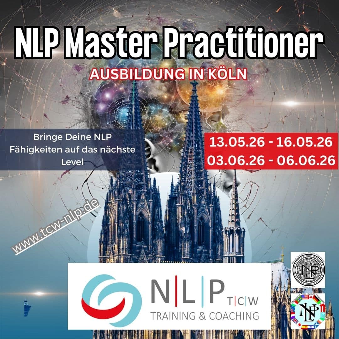 NLP Master Practitioner Ausbildung im Mai und Juni 2026 in Köln