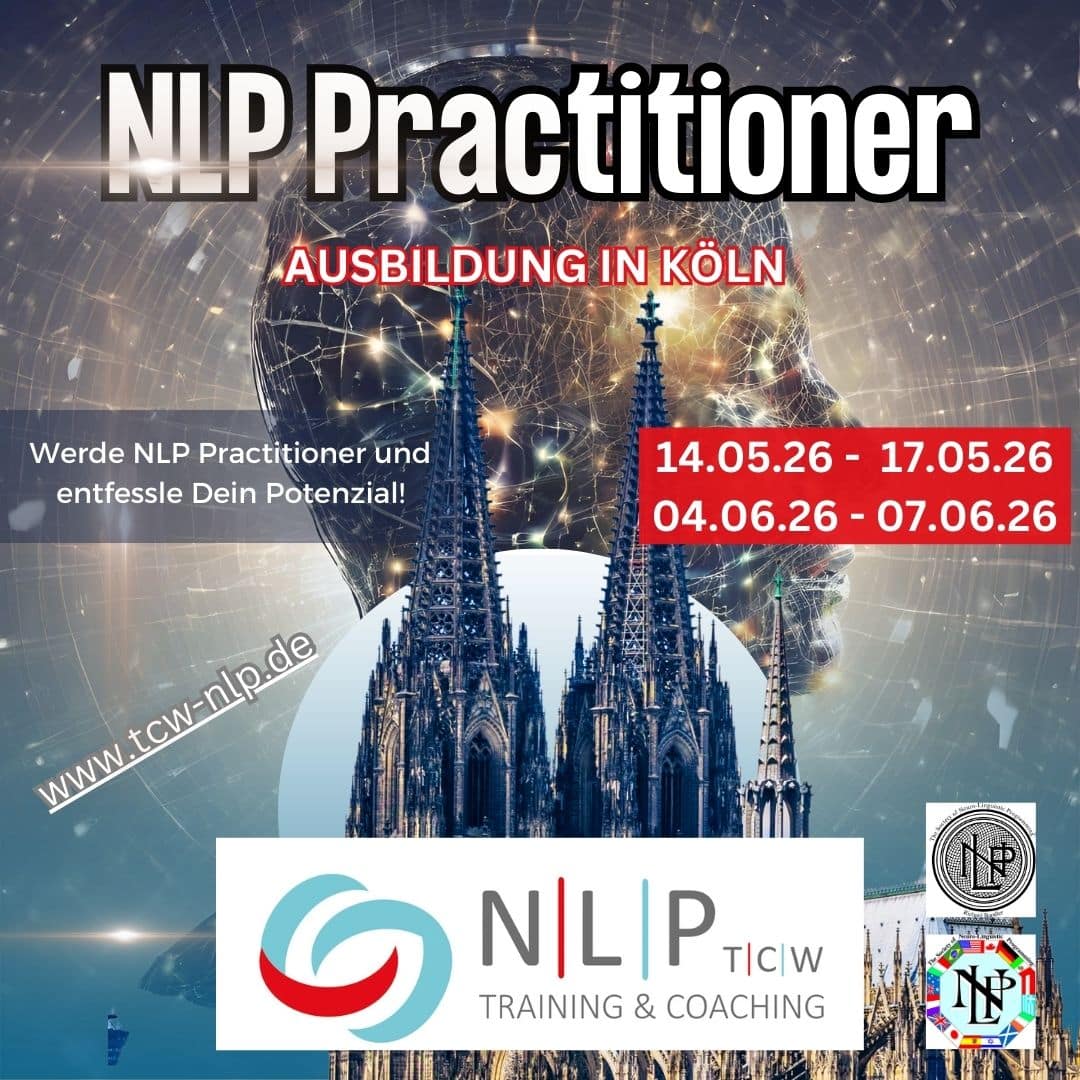 NLP Practitioner Ausbildung im Mai und Juni 2026 in Köln