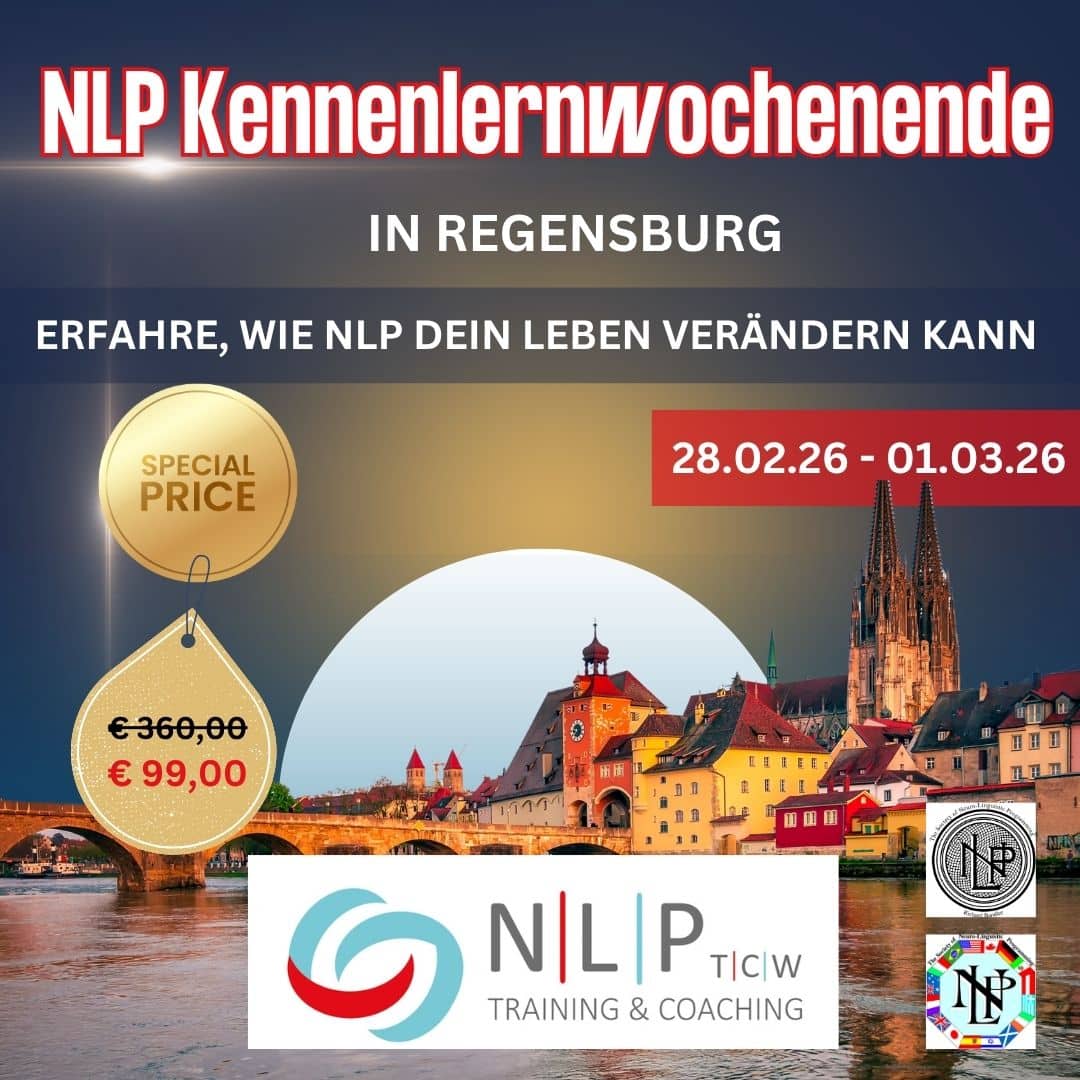 NLP Kennenlernwochenende im Februar/März 2026 in Regensburg